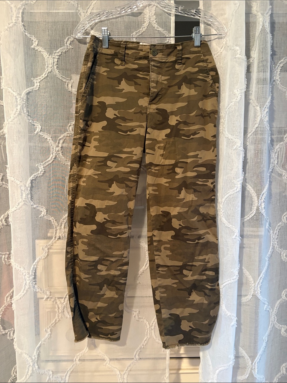 Sanctuary Olive Camo Cargo Pants